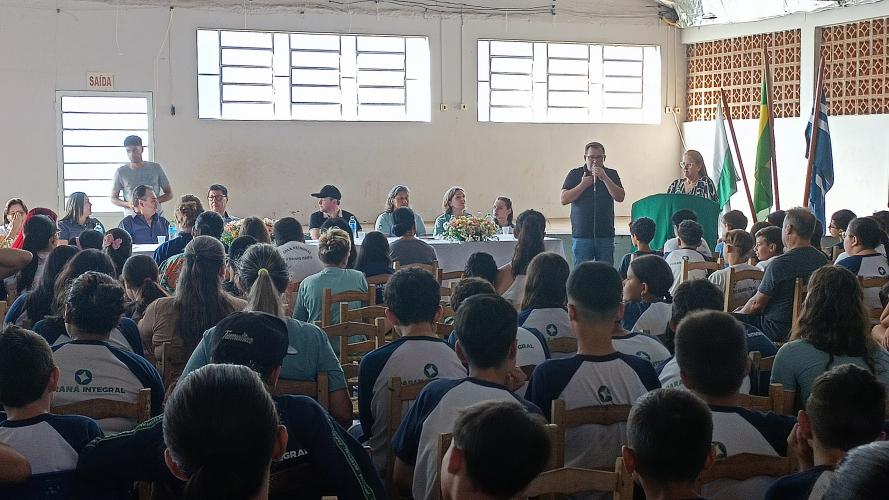 assinatura da ordem de serviço para início da obra